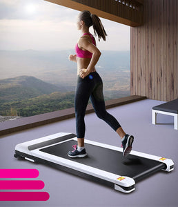 UMAY Treadmill Intelligent Speed Control Lightweight Running Machine Walking Pad-Under Desk Folding Treadmill Slim Fitness,Home/Office